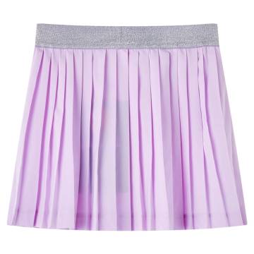 Kids' Pleated Skirt Lila 128 - Stylish & Comfortable Wear