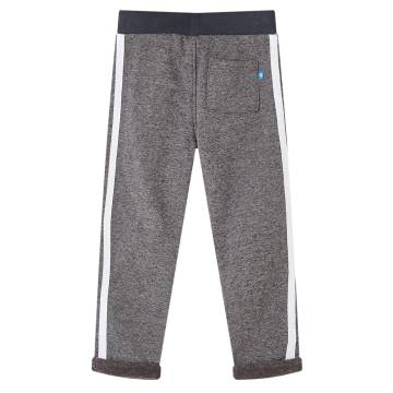 Kids' Sweatpants Dark Grey Melange - Size 128 | Hipo Market