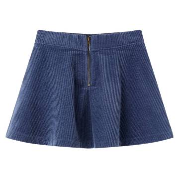 Kids' Corduroy Skirt with Pockets - Navy 140 | Hipo Market