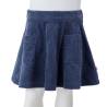 Kids' Corduroy Skirt with Pockets - Navy 140 | Hipo Market