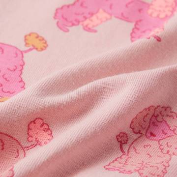 Kids' Short Sleeve Pyjamas - Light Pink 104 | Hipo Market