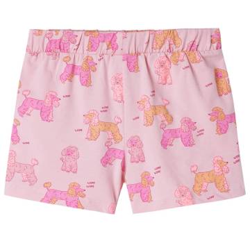 Kids' Short Sleeve Pyjamas - Light Pink 104 | Hipo Market