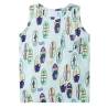 Kids' Tank Top Soft Blue Melange 128 Size 128 (7-8y) 