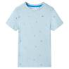 Kids' T-shirt Light Blue 140 Colour light blue Size 140 (9-10y) 