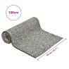 Stone Liner Grey 100x40 cm - Durable Garden Decoration