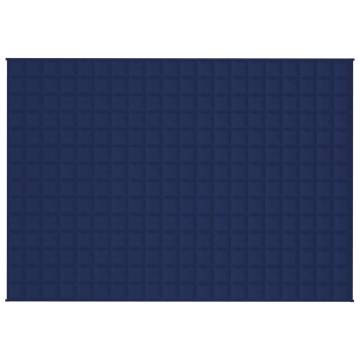 Weighted Blanket Blue 140x200 cm Single 6 kg for Better Sleep