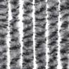 Fly Curtain Grey & Black 100x230 cm - Chenille Insect Blocker