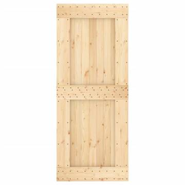 Solid Wood Pine Door NARVIK 85x210 cm | HipoMarket