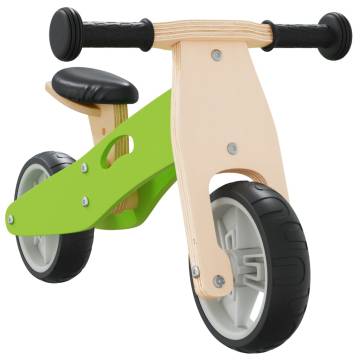 2-in-1 Green Balance Bike for Children | Hipomarket