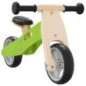 2-in-1 Green Balance Bike for Children | Hipomarket