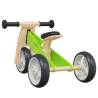 2-in-1 Green Balance Bike for Children | Hipomarket