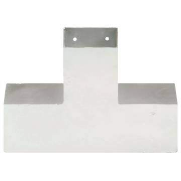 Post Connector X Shape Galvanised Metal 91x91 mm | HiPo Market