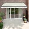 Retractable Awning Cream 3x2.5 m - Durable & Stylish