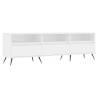 TV Cabinet White 150x30x44.5 cm - Stylish Storage Solution