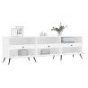 TV Cabinet White 150x30x44.5 cm - Stylish Storage Solution