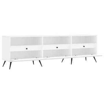 TV Cabinet White 150x30x44.5 cm - Stylish Storage Solution