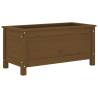 Honey Brown Solid Wood Garden Planter | 82.5x40x39 cm