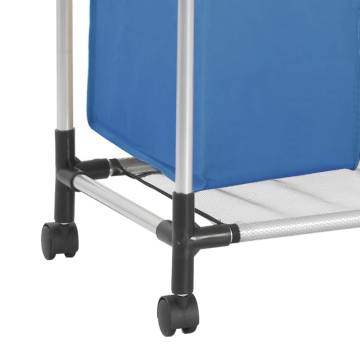 Laundry Sorter with 4 Bags - Blue Steel | HipoMarket