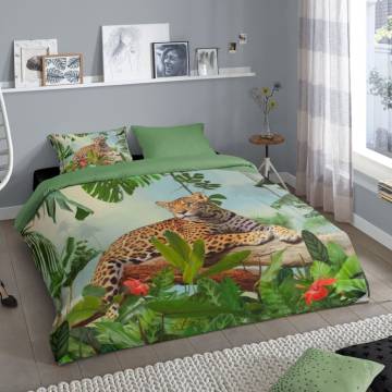 Good Morning Jungle Duvet Cover 240x200/220 cm - Multicolour