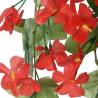 Artificial Flower Garlands - 3pcs Red 85cm | HipoMarket