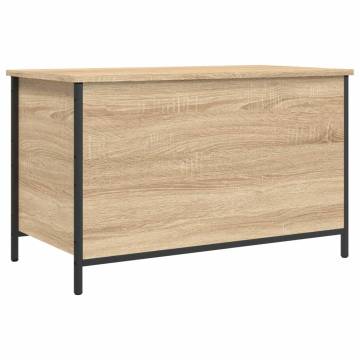 Storage Bench Sonoma Oak - Stylish & Functional 80x42.5x50 cm