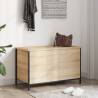 Storage Bench Sonoma Oak - Stylish & Functional 80x42.5x50 cm