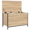 Storage Bench Sonoma Oak - Stylish & Functional 80x42.5x50 cm