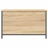 Storage Bench Sonoma Oak - Stylish & Functional 80x42.5x50 cm