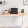 Desk Top 100x(45-50)x4 cm Solid Wood Beech Colour natural Size 100 x (45-50) x 4 cm 