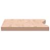 Solid Wood Beech Desk Top 100x(45-50)x4 cm | HipoMarket