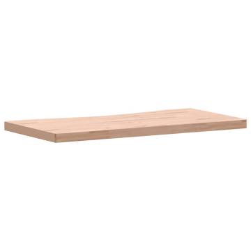 Solid Wood Beech Desk Top 100x(45-50)x4 cm | HipoMarket