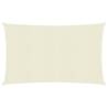 Sunshade Sail 160 g/m² Cream 5x8 m HDPE Colour cream Size 8 x 5 m Quantity in Package 1 