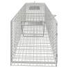 Humane Animal Trap - 64.5x25x26.5cm Galvanised Iron