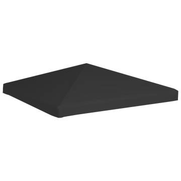 Durable Gazebo Top Cover 3x3m - Black | HipoMarket