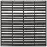 Louver Fence WPC 180x180 cm Dark Grey | Durable & Stylish