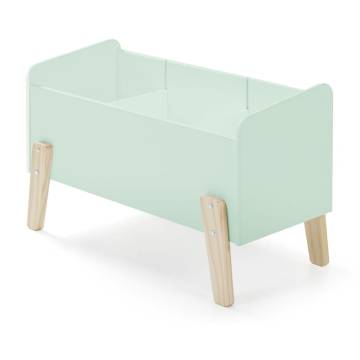 Vipack Kids Toy Box Kiddy Wood Mint Green | Stylish Storage