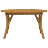 Garden Table 150x90 cm - Solid Acacia Wood for Outdoor Use