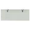 Stylish Floating Glass Shelf 50x20 cm - Functional & Modern