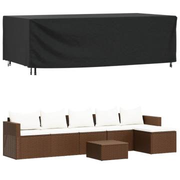 Waterproof Garden Furniture Cover | Black 300x140x90 cm