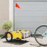 Yellow Bike Trailer - Durable Oxford Fabric & Iron | HipoMarket