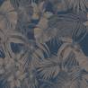 DUTCH WALLCOVERINGS Joelle Wallpaper Silver and Blue - HipoMarket