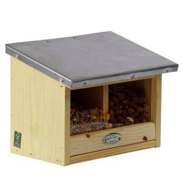 Esschert Design Squirrel Feeder - Double Room for Garden Squirrels