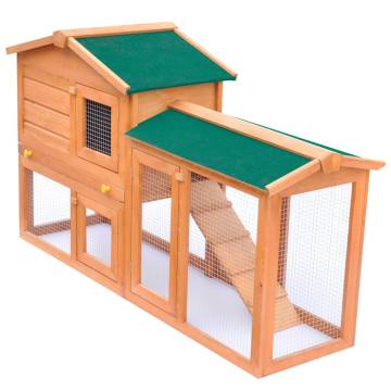 Outdoor Large Rabbit Hutch - Perfect Small Animal House