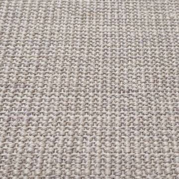 Sisal Rug for Scratching Post Sand 80x250 cm - Durable & Versatile