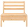 Garden Middle Sofa - Solid Wood Pine | Hipomarket