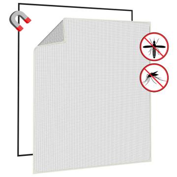 Magnetic Insect Screen for Windows - 120x140 cm White