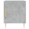 Concrete Grey Bedside Cabinets - Set of 2 | HipoMarket