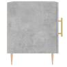 Concrete Grey Bedside Cabinets - Set of 2 | HipoMarket