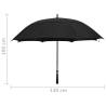 Umbrella Black 130cm - Your Perfect Rainy Day Companion