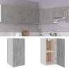 Hanging Cabinet Concrete Grey - Space-Saving Storage Solution